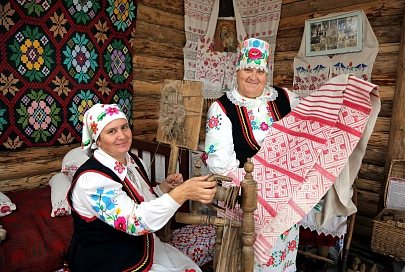 Уникальный центр ткачества действует в Чечерском районе