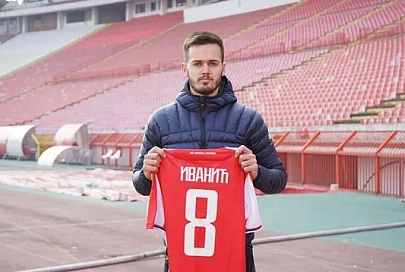 Сербский полузащитник Мирко Иванич перешел из БАТЭ в "Црвену Звезду"