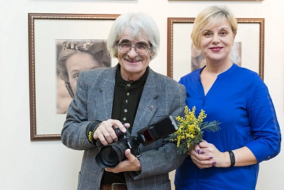 В Музее истории печати и фотографии состоялось открытие фотовыставки Сергея Иванова «Незнакомка»