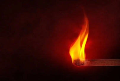 В Речицком районе при пожаре жилого дома погиб мужчина