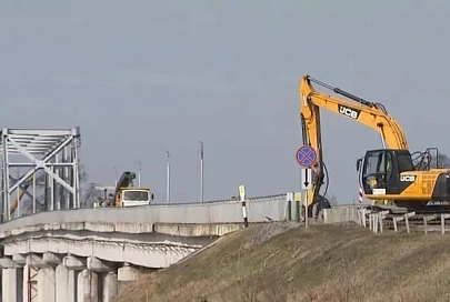 В Рогачеве началось строительство нового автомобильного моста через реку Днепр