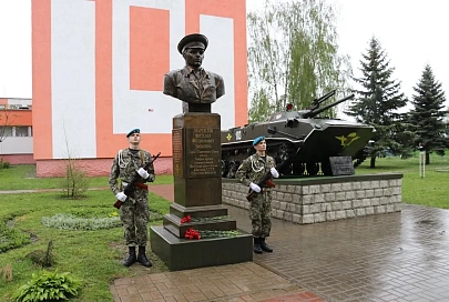 В Речице сегодня вспомнили Героя Советского Союза Василия Маргелова