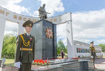 На Аллее Героев прошел торжественный митинг 