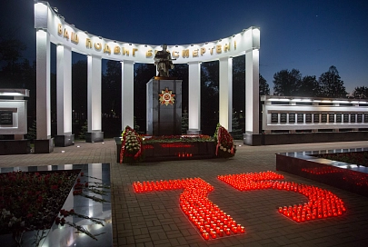 На Аллее Героев прошла акция "Гомель помнит"
