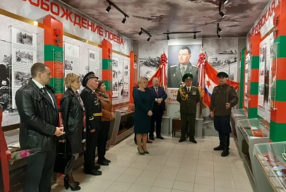 На базе пограничной комендатуры «Лоев» появилась комната боевой славы