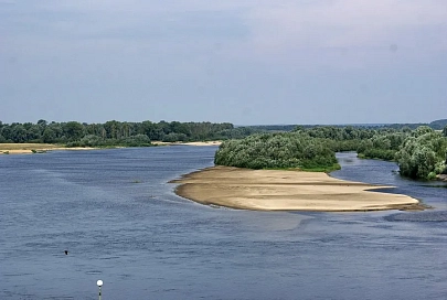 В Речице на реке спасена пенсионерка