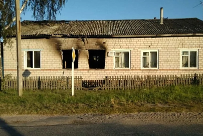 Пожар в Рогачевском районе унес жизнь человека