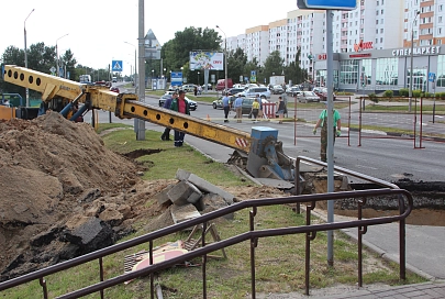 В Речице проточность коллектора восстановлена, он работает в штатном режиме