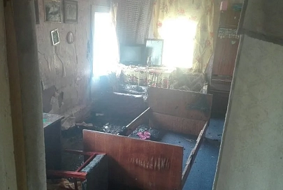 В Житковичском районе на пожаре погибла женщина