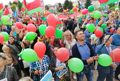 Митинг в поддержку мира, безопасности и спокойствия состоялся в Жлобине