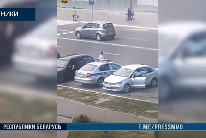 В Хойниках мужчина публично оскорбил сотрудника ГАИ. Возбуждено уголовное дело