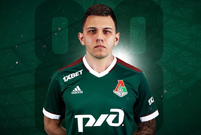 Виталий Лисакович забил мяч в дебютном матче Лиги чемпионов