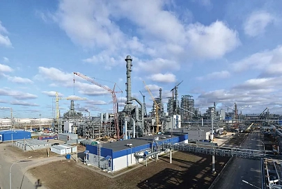 На Мозырском НПЗ завершается строительство установки производства серы комплекса H-Oil