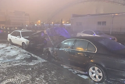За прошедшие сутки в Гомеле горели 3 автомобиля