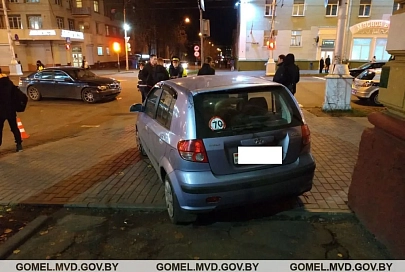 За прошедшие сутки на Гомельщине в ДТП  один человек погиб и один получил травмы