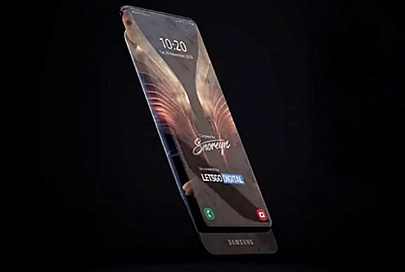 Samsung изобрела смартфон с экраном, опоясывающим корпус устройства