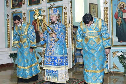 С пастырским визитом православных верующих Мозыря посетил Патриарший экзарх всея Беларуси, митрополит Минский и Заславский, Вениамин 