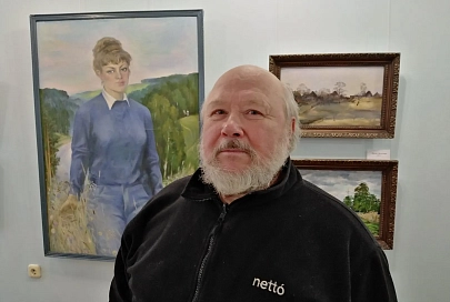 «Зеркало жизни»: в Гомеле открылась персональная выставка художника Владимира Тихонова