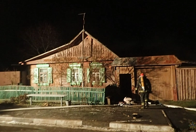 На пожаре в Гомельском районе спасен мужчина