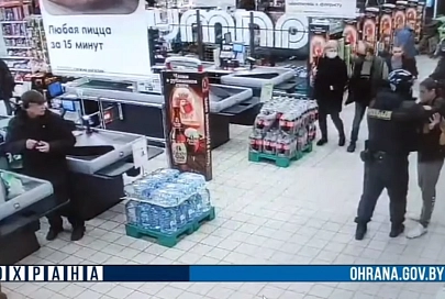В Гомеле пьяный дебошир оказал сопротивление сотрудникам милиции