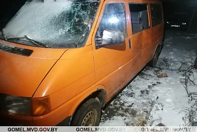 Не справился с управлением и съехал в кювет: в Мозырском районе в ДТП пострадали 2 пассажира