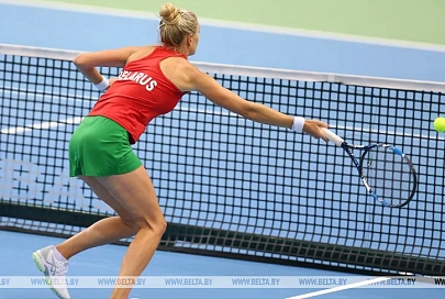 Белорусская теннисистка Ольга Говорцова вышла в 1/2 финала турнира в США