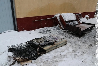 В Рогачеве на пожаре погибла пенсионерка