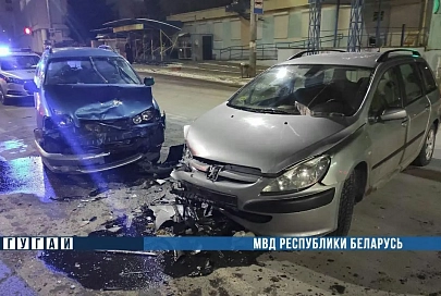 ДТП в Гомеле: водитель не убедился в безопасности маневра и столкнулся с «Тойотой»