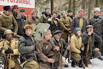  Из настоящего – в прошлое. На Мозырщине прошла военно-историческая реконструкция «Партизаны Полесья»