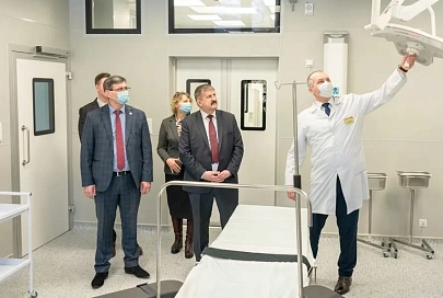 В Гомельской городской клинической больнице № 3 открыли обновленный операционный блок
