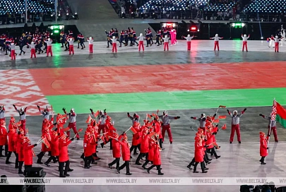 Белорусские спортсмены гордятся гербом, гимном и флагом своей страны - Барбашинский