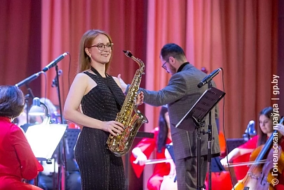 Гомельский симфонический оркестр выступил с программой Sympho-Sax 2