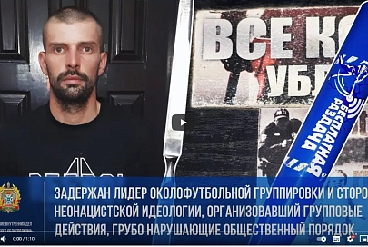 В Гомеле за организацию беспорядков задержан футбольный фанат-неонацист 