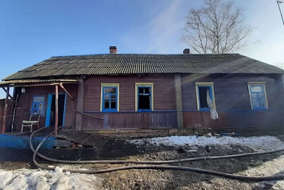 В Буда-Кошелевском районе на пожаре погиб пенсионер 