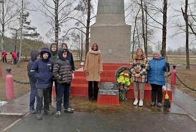 В Светлогорском районе молодежь присоединилась к областной акции «Мы помним»
