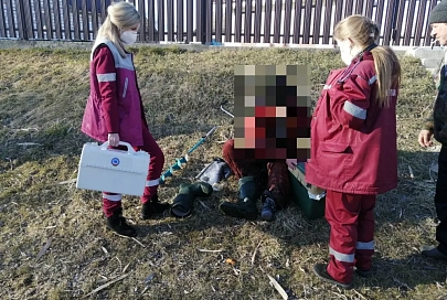В Добруше едва не утонул рыбак. Его спас прохожий
