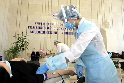 В Гомельском государственном медицинском университете прошел День донора