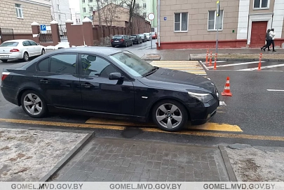 В Гомеле водитель «БМВ» совершила наезд на несовершеннолетнего пешехода