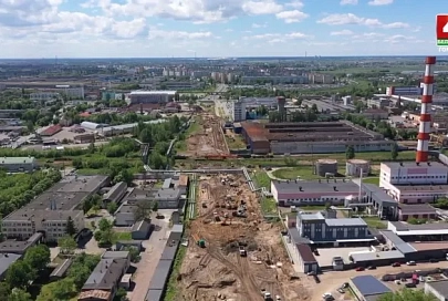 В Гомеле началось строительство новой дороги