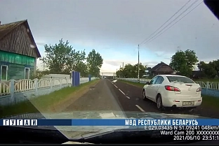В Мозырском районе пьяного водителя остановили с помощью табельного оружия