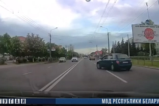 В Гомеле водители помогли задержать нетрезвого бесправника