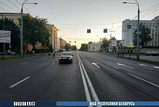 В Гомеле таксист сбил нетрезвого пешехода