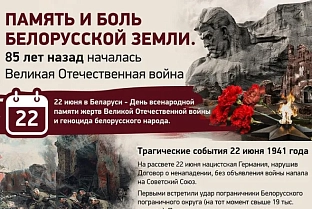 Минута молчания в память о погибших в Великой Отечественной войне объявлена в Беларуси